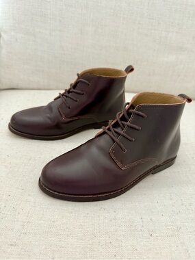 Janie and Jack Dark Brown Dress Shoes Boys size 13
